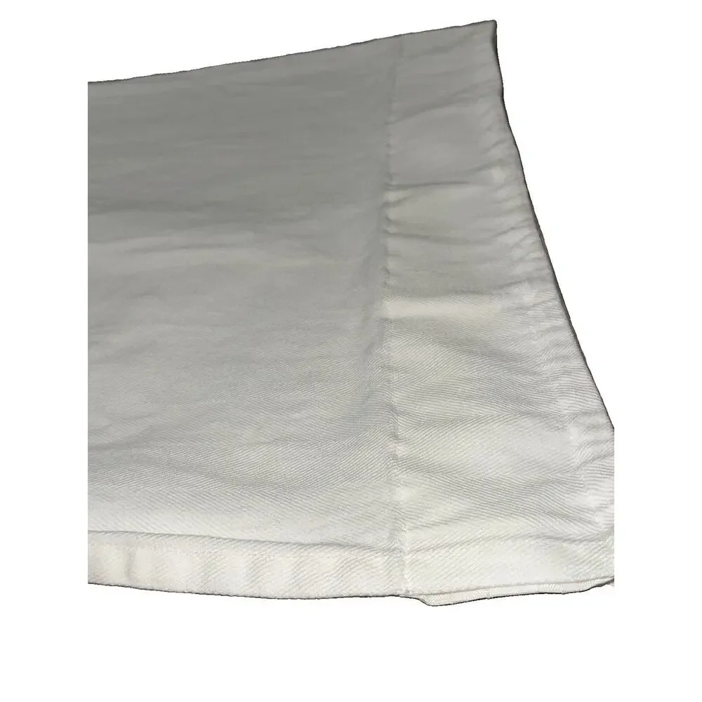 Set of 6 Ikea Tibast Curtains Warm White Herringbone Texture 92